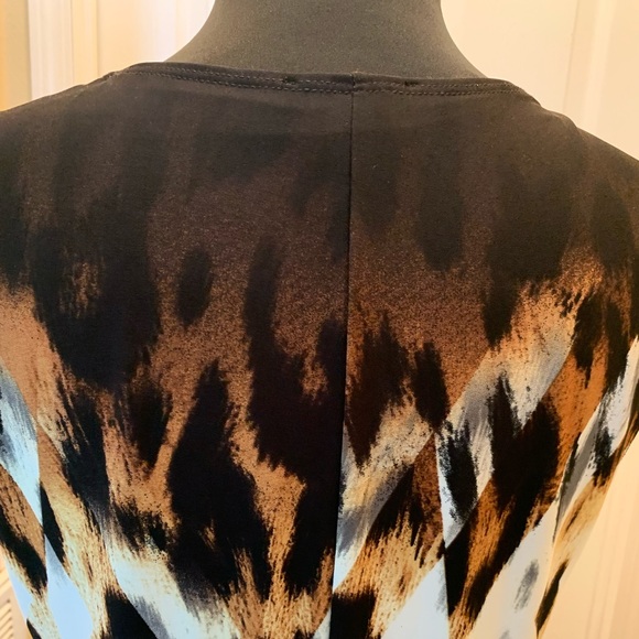 Ombré leopard print Sleeveless Size small - Picture 2 of 7